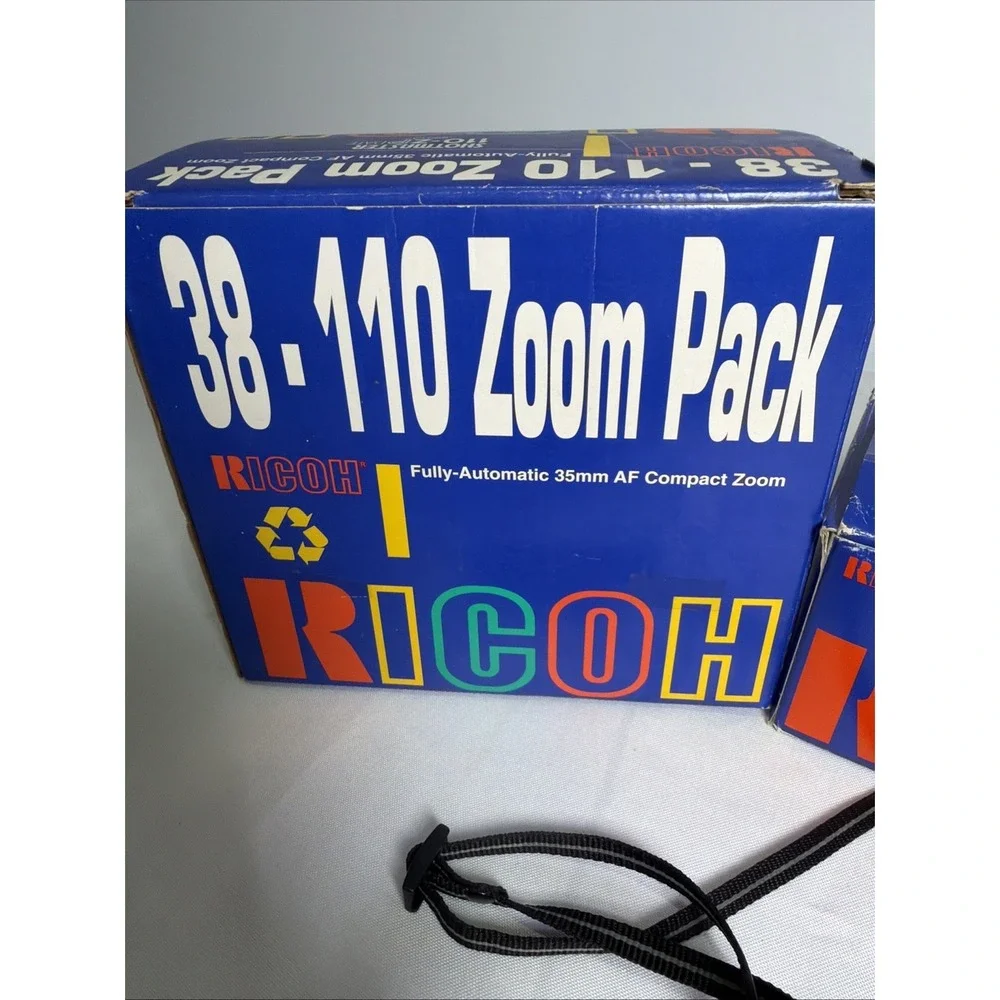 VINTAGE 35mm RICOH SHOTMASTER 110 ZP Automatic AF Compact ZOOM 38-110mm